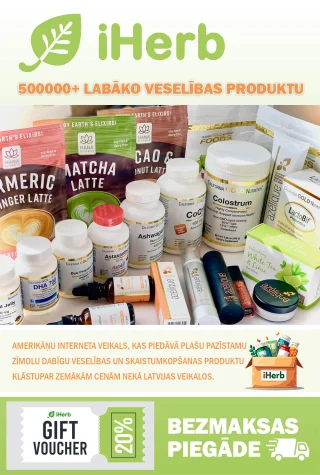 iHerb • Veselības un skaistumpreces no ASV