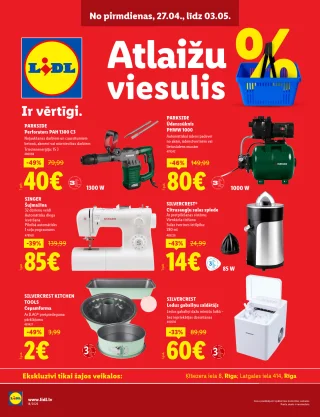 Lidl • Atlaižu viesulis
