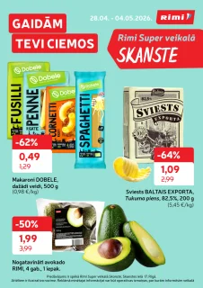 Rimi • Super Skanstes buklets