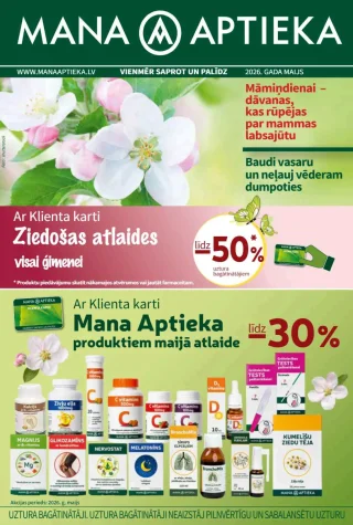 Mana Aptieka buklets