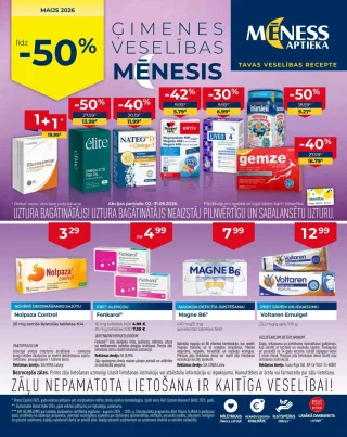 Mēness aptiekas akcijas buklets