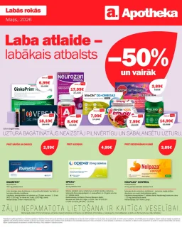 Apotheka akcijas buklets
